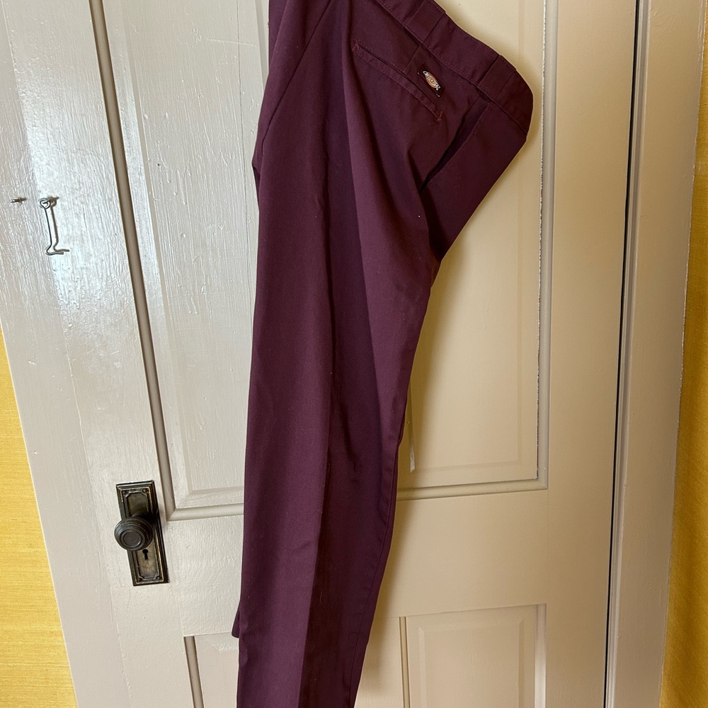 Burgundy Dress Pants